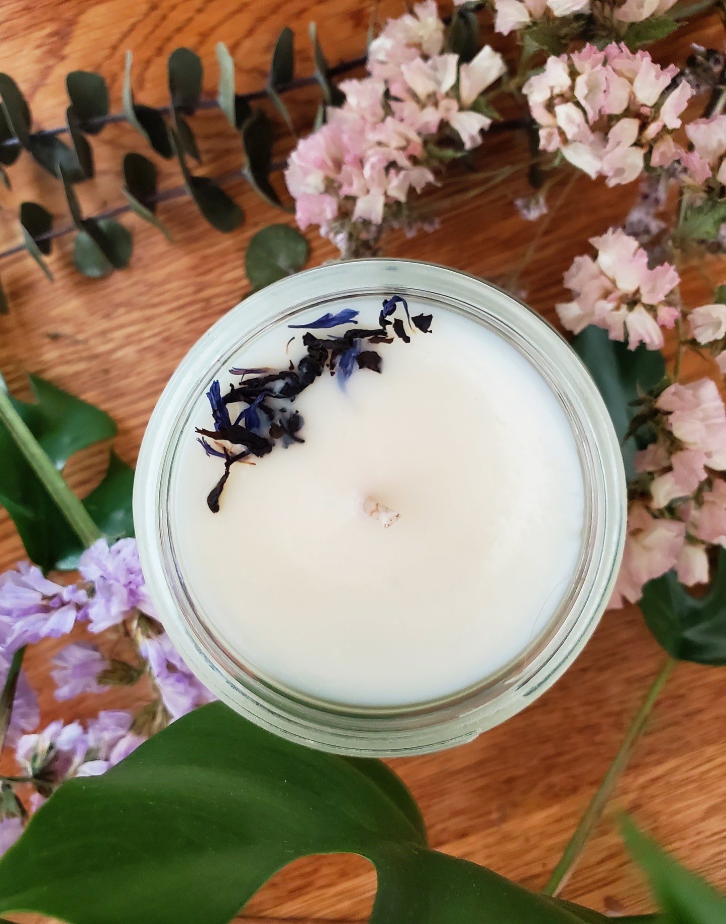 Bougie Bleuet, baie d'açai & bois de santal