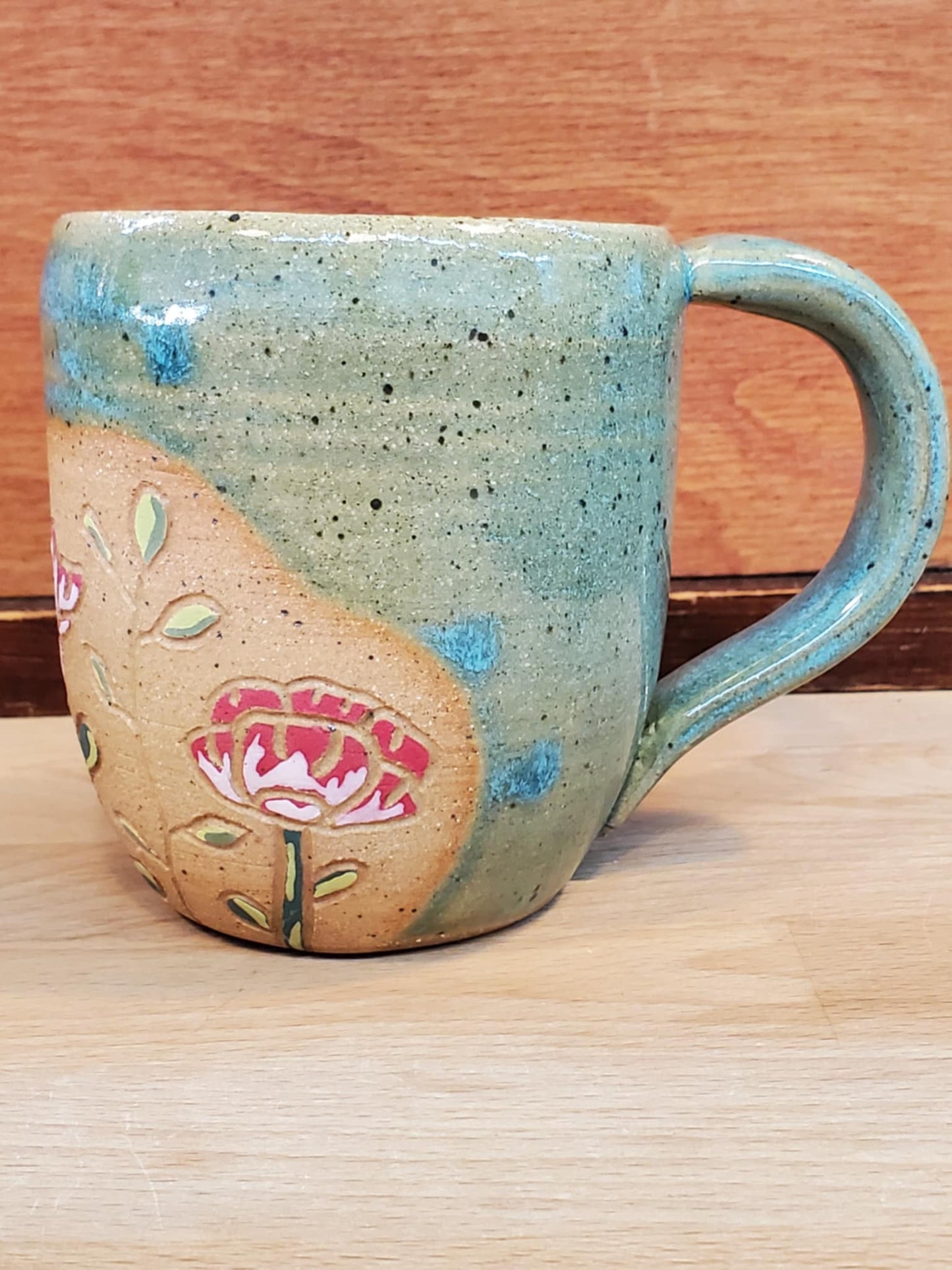 Tasse fleurie