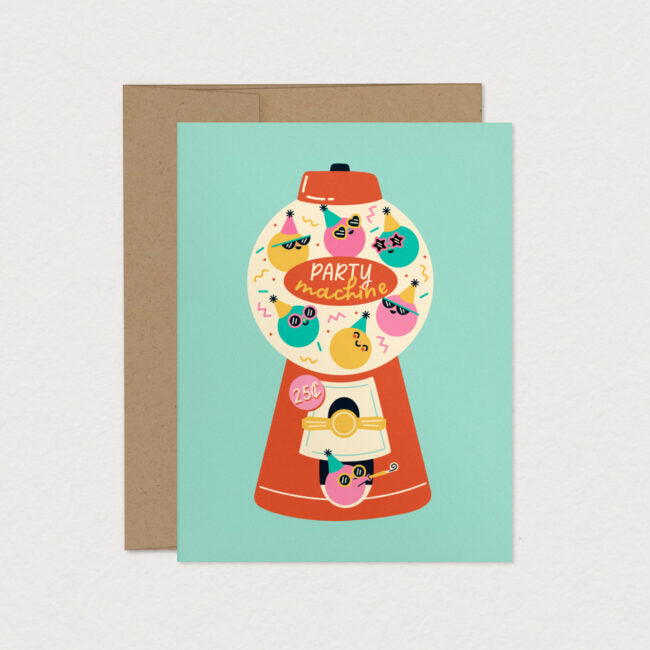 Carte de souhaits – Party Machine