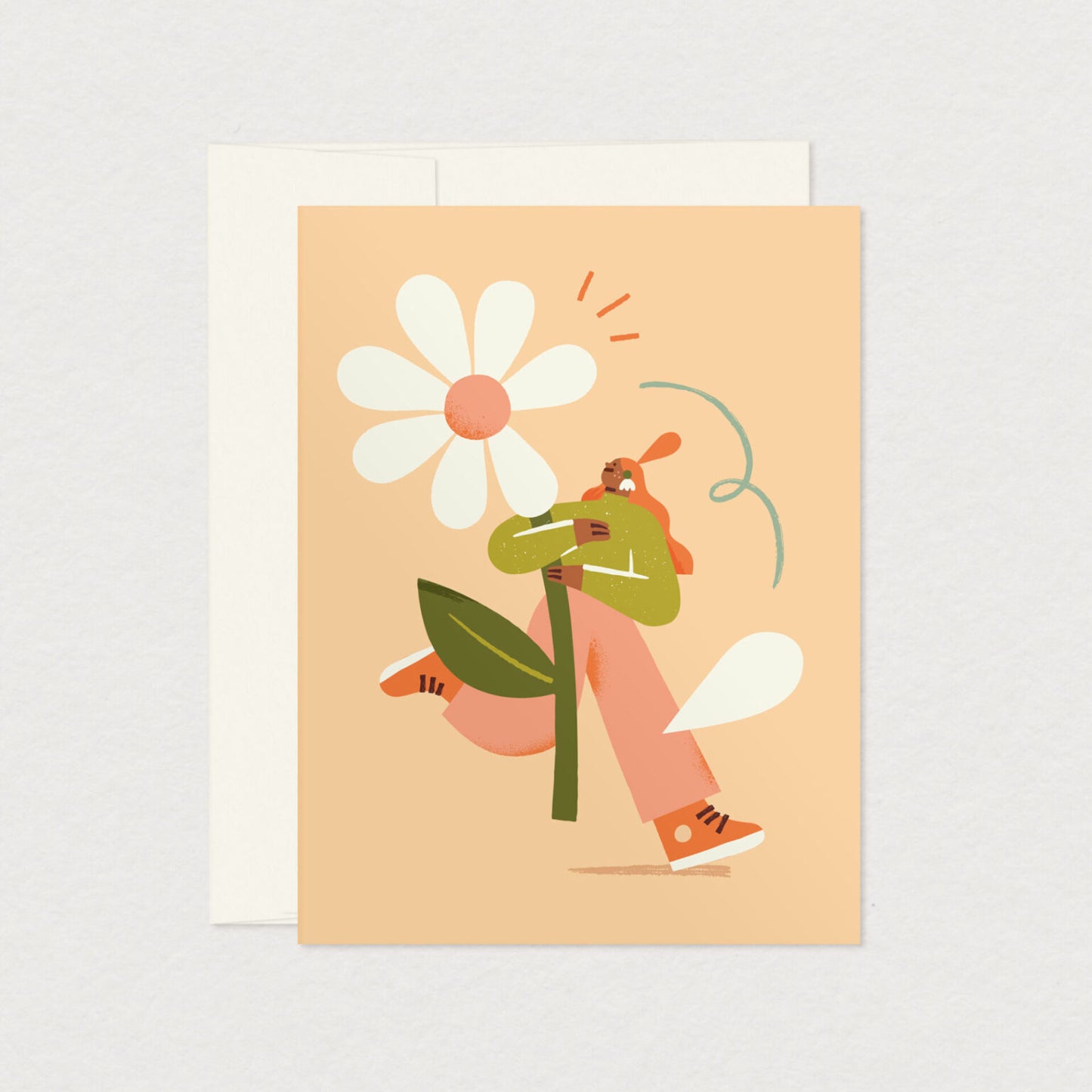Carte de souhaits – Daisy