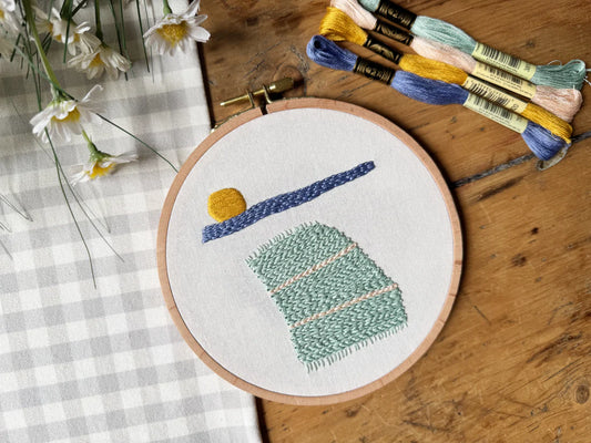 Kit de broderie - Plage