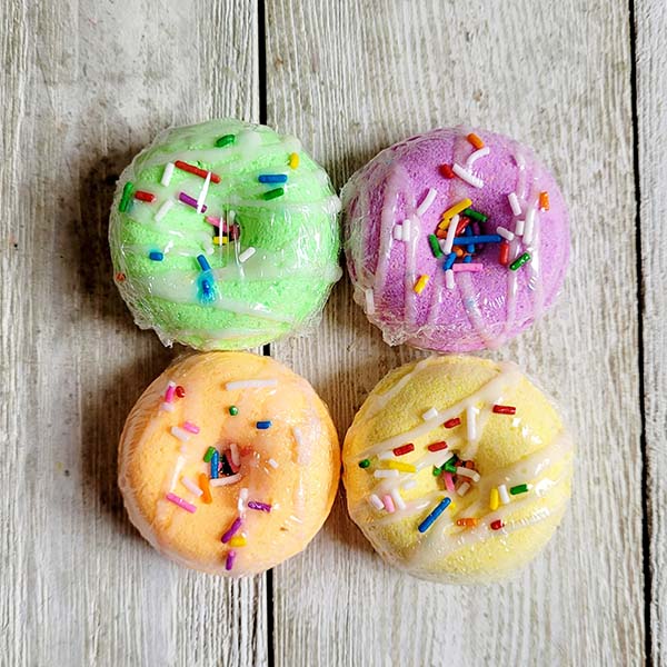 Beignets rigolos (bombes de bain)