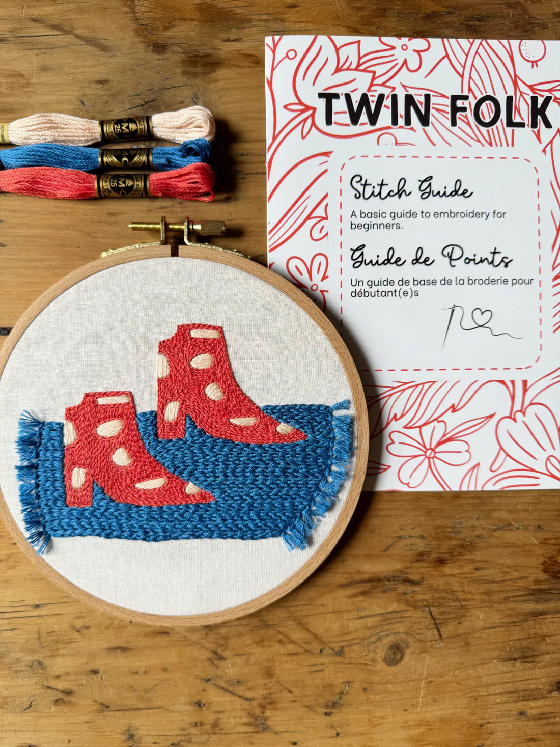 Kit de broderie - Bottes