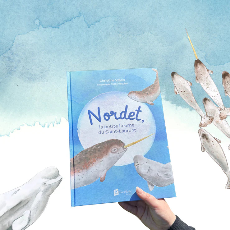 Livre Nordet, la petite licorne du Saint-Laurent