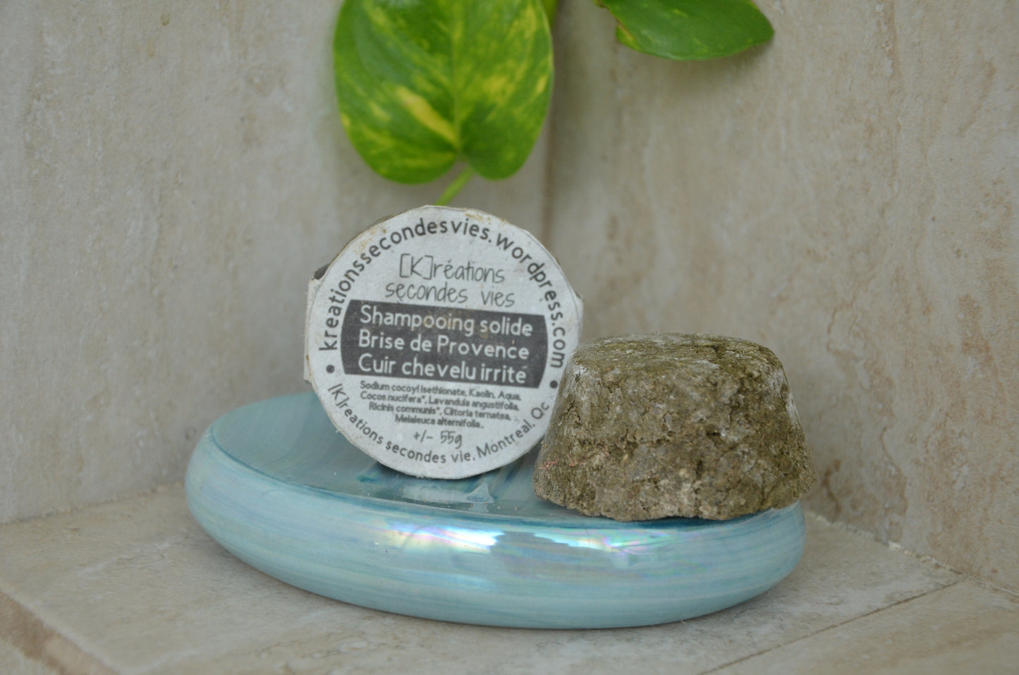 Shampooing solide - Cuir chevelu irrité - Brise de provence