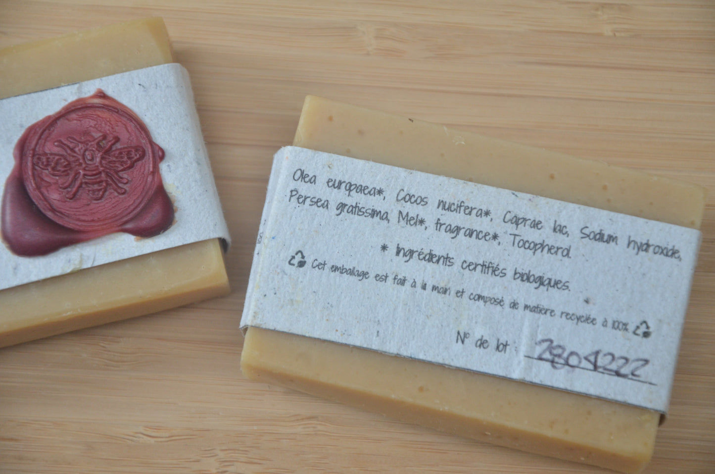 Savon au lait de chèvre et au miel du Québec