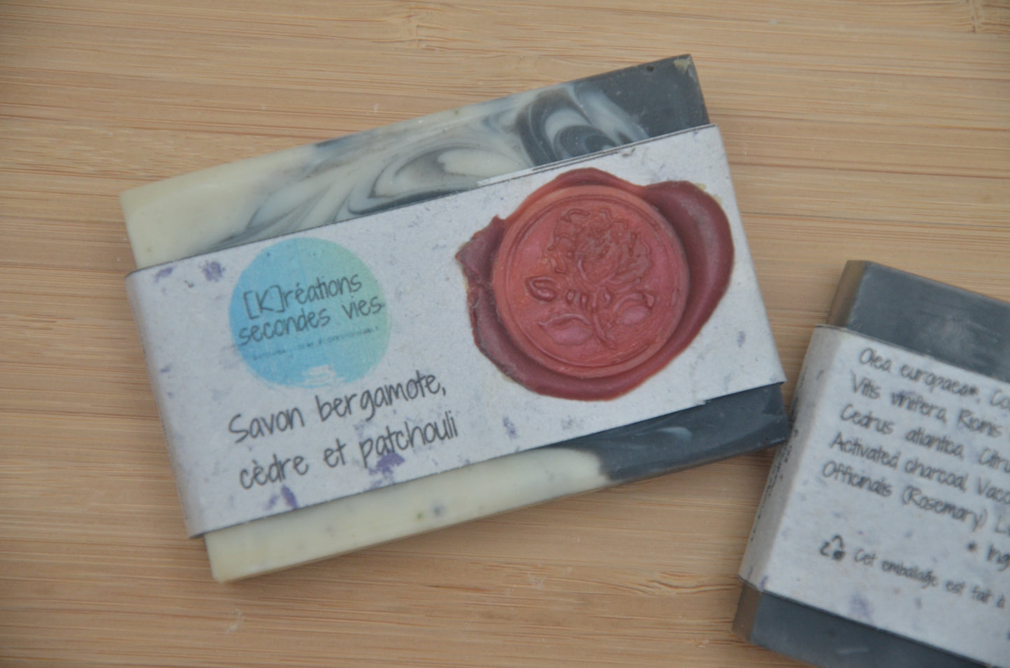Savon bergamote-cèdre-patchouli