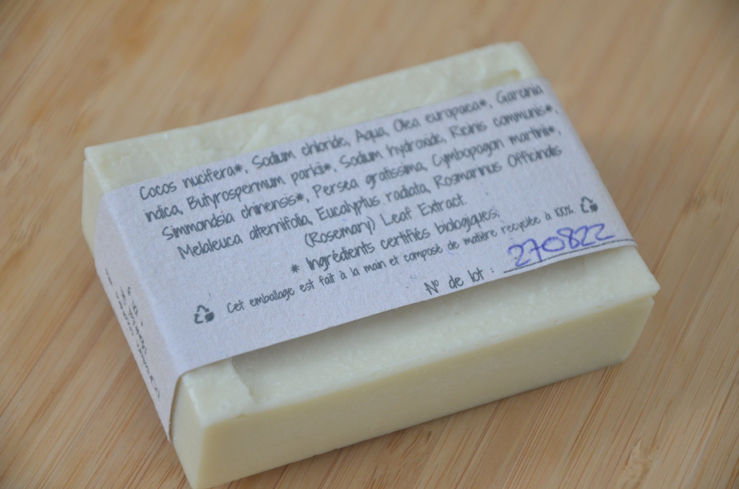 Savon au sel de mer
