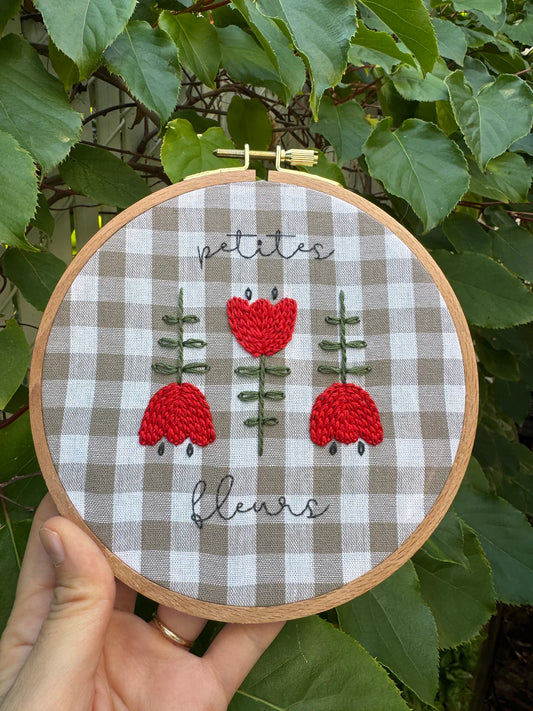 Kit de broderie - Petites Fleurs