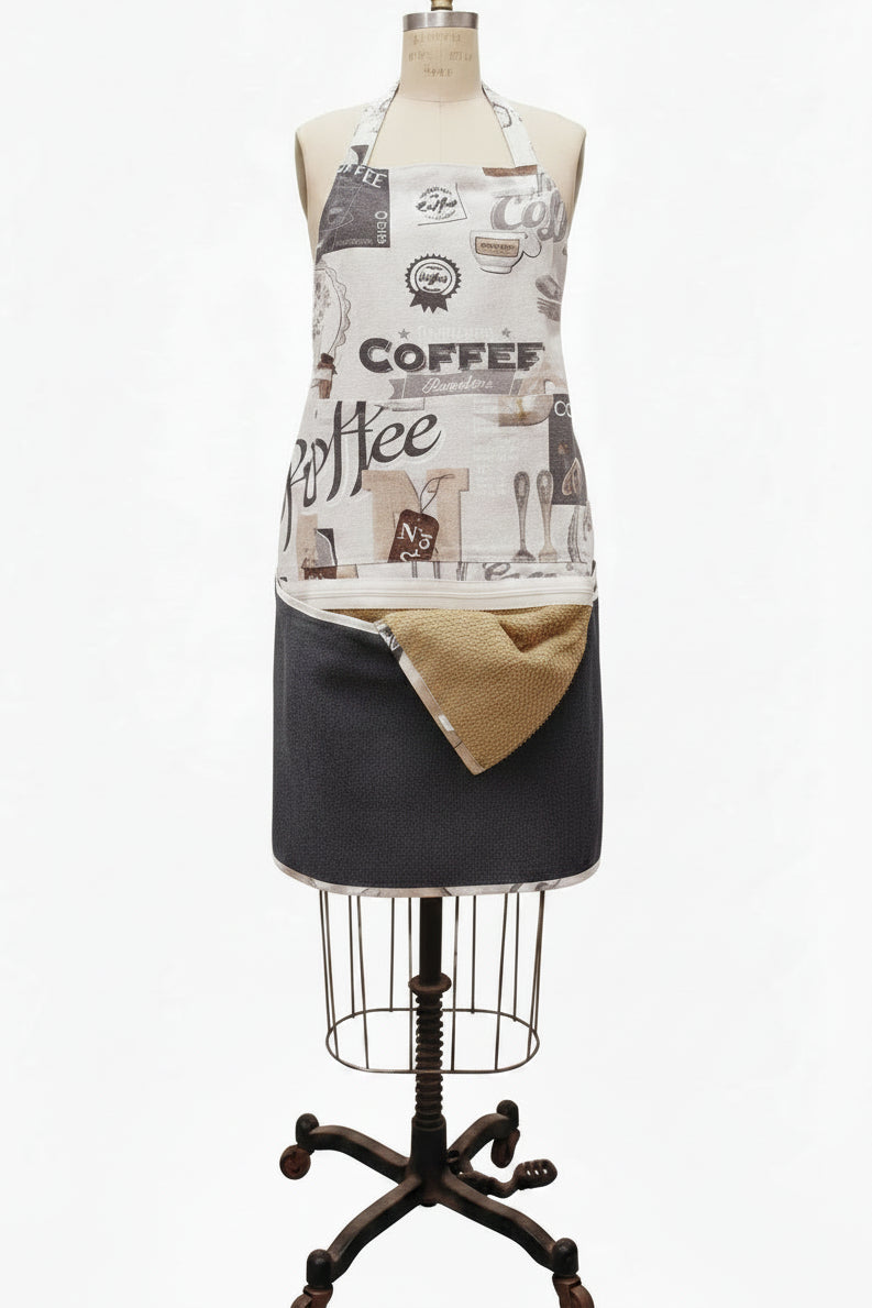 Tablier interchangeable - Café