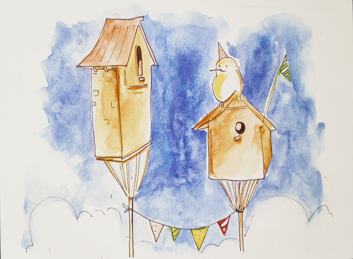 Cabane d'oiseau