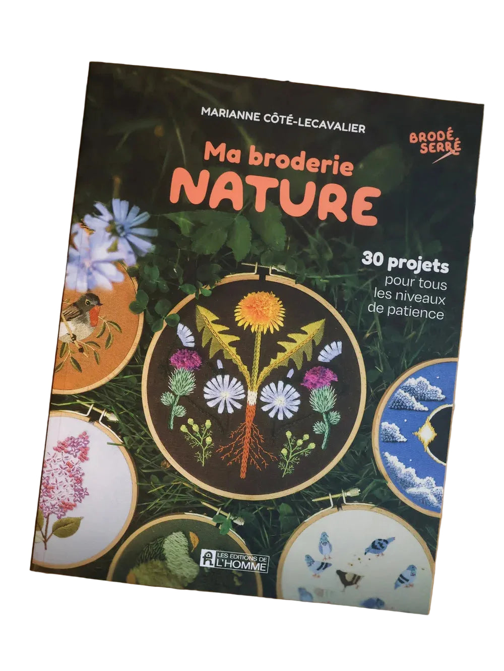 Ma broderie nature - Livre de broderie