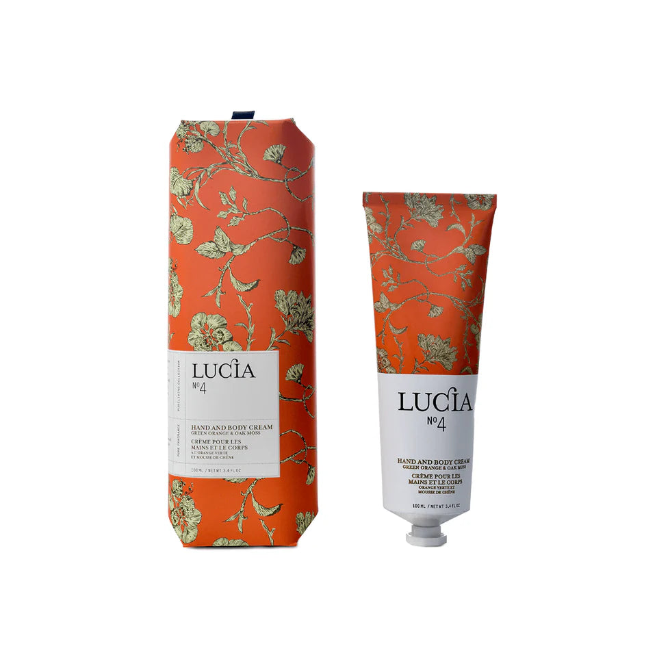 N°4 Crème pour les mains & corps à l'orange verte et à la mousse de chêne