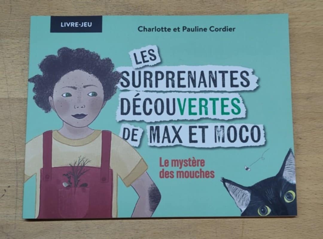 Les surprenantes découVERTES de Max et Moco: un livre-jeu sur l'écologie