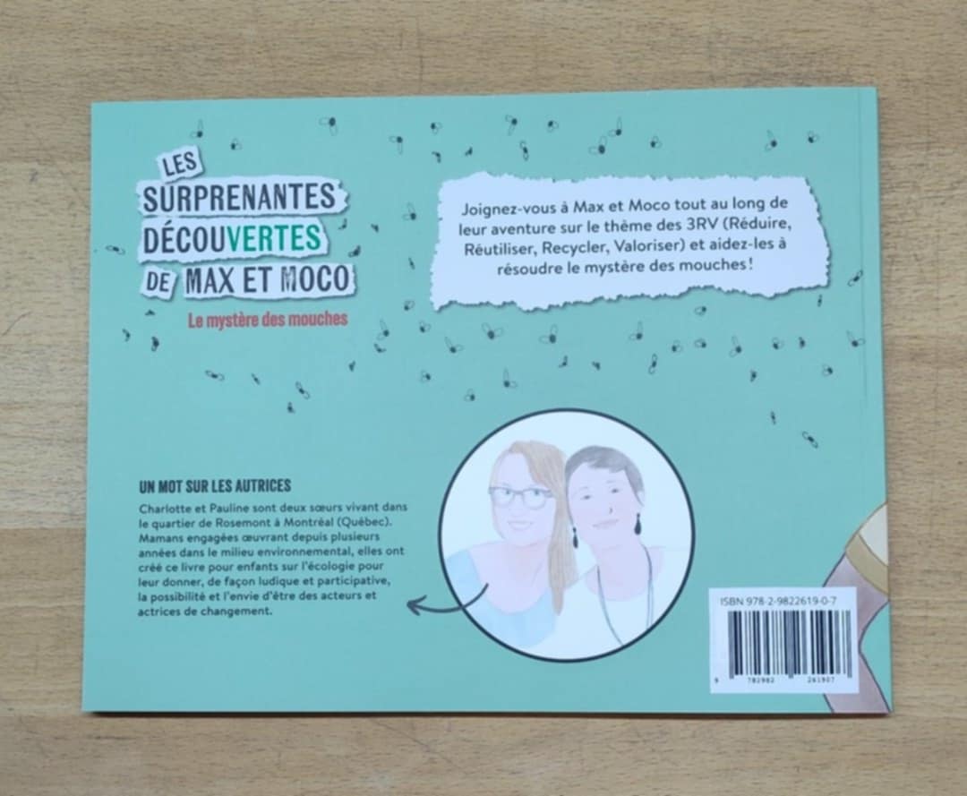 Les surprenantes découVERTES de Max et Moco: un livre-jeu sur l'écologie