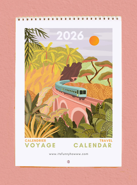 Calendrier de voyage 2026