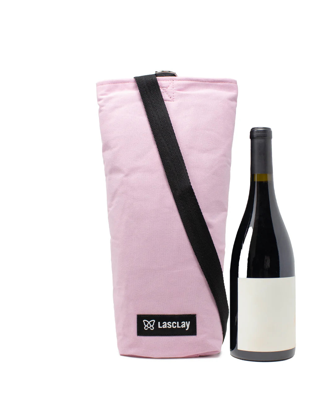 Sac à bouteille de vin isolé à l'asclépiade