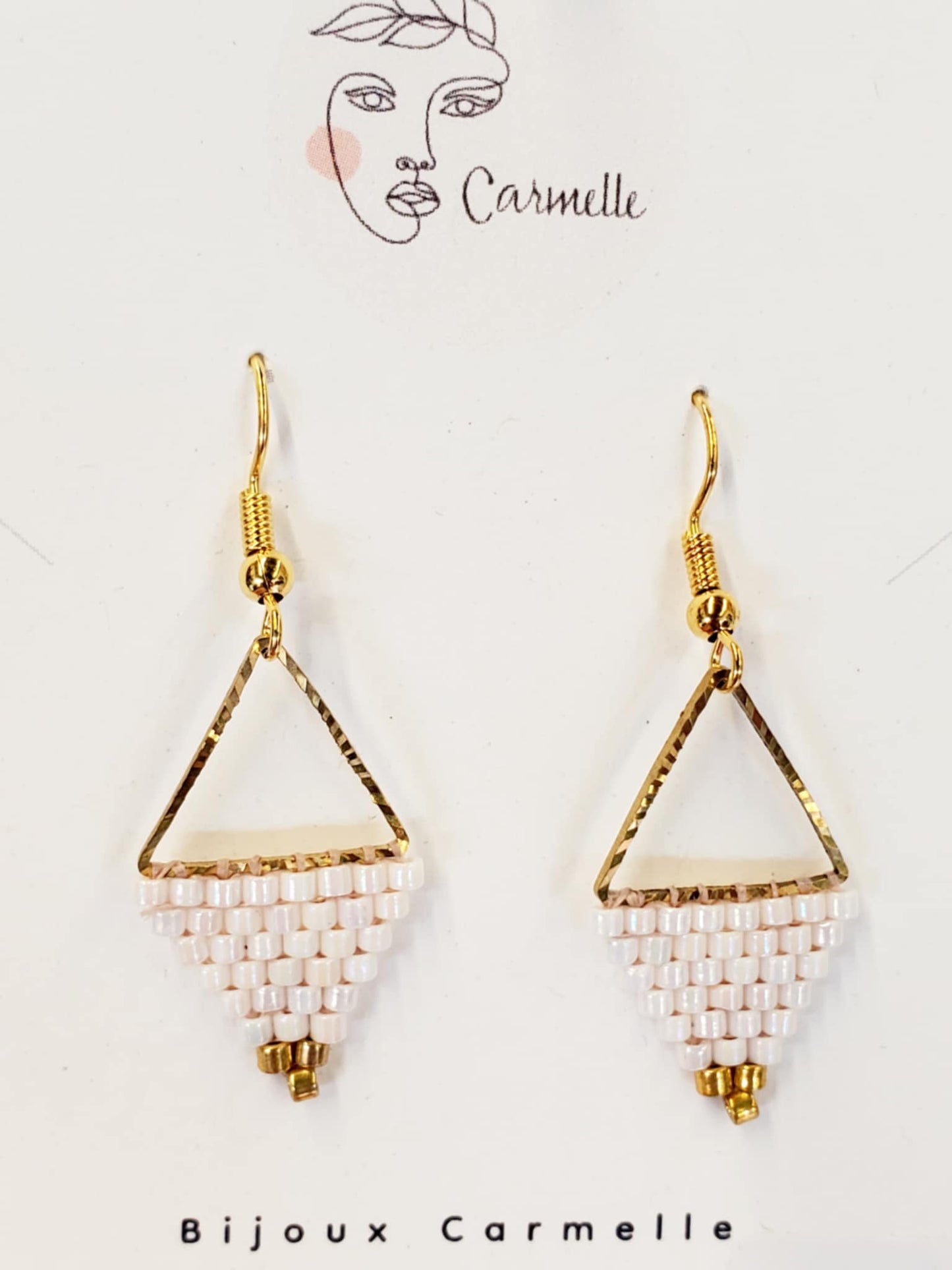 Boucles d’oreilles géométriques originales