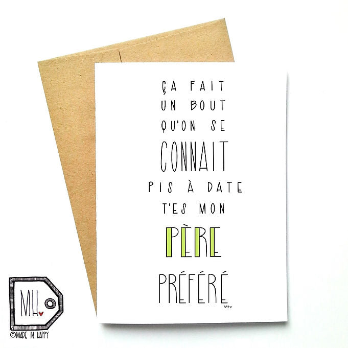 Cartes de souhaits – Made in Happy