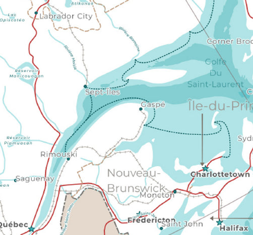 Carte administrative du Canada
