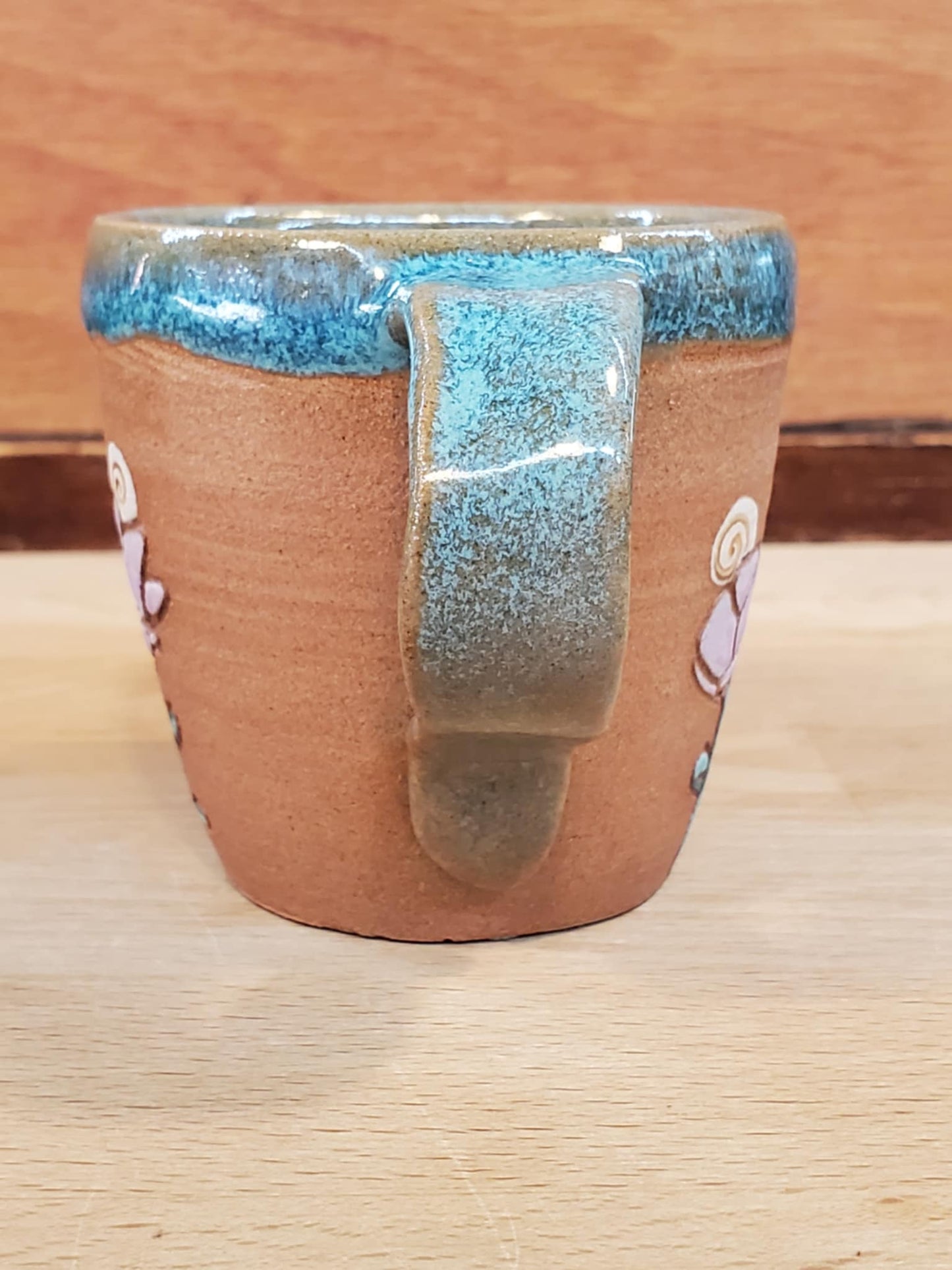 Tasse à expresso fleurie