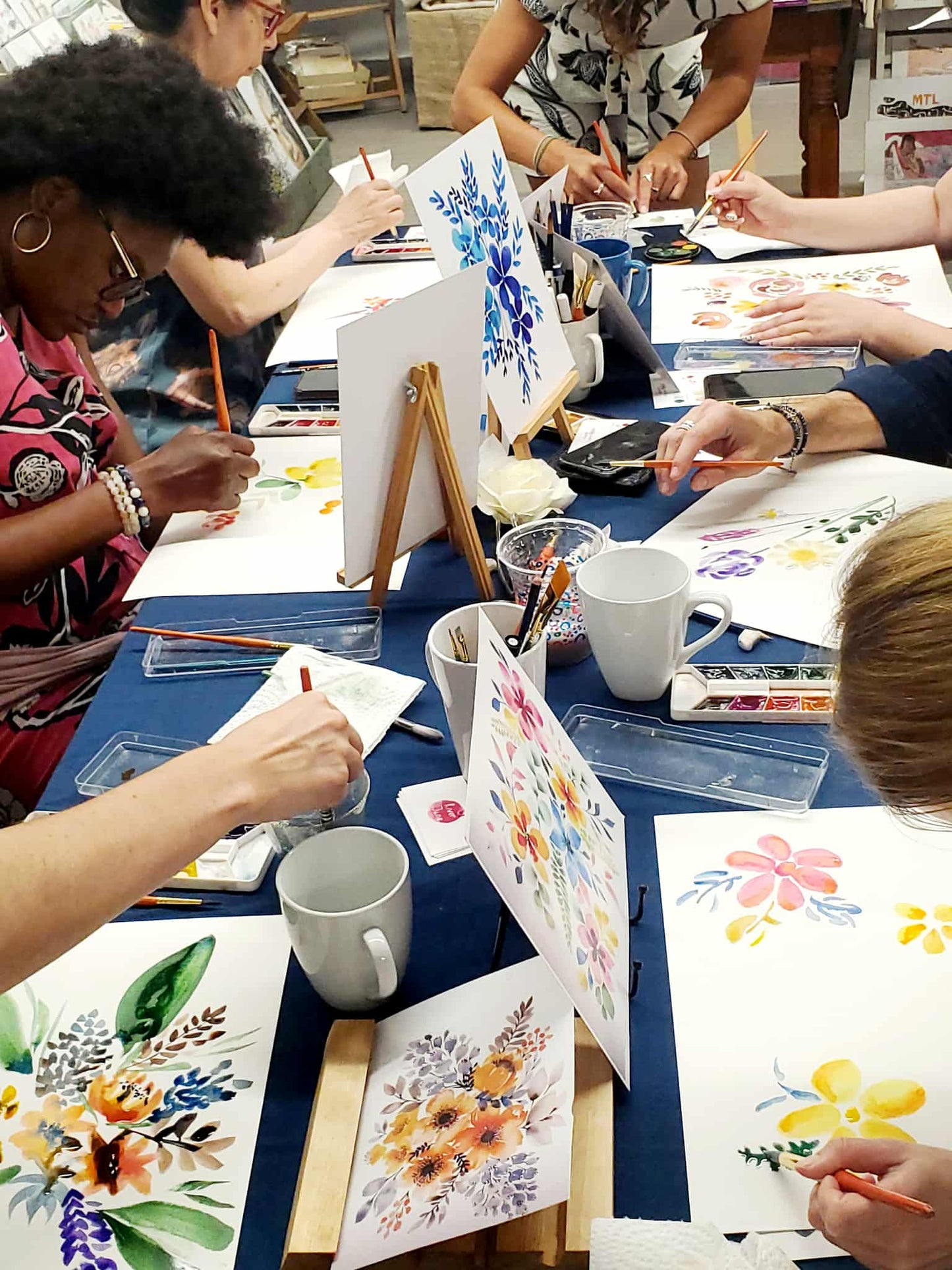 Cartes de voeux à l'aquarelle | 10 décembre