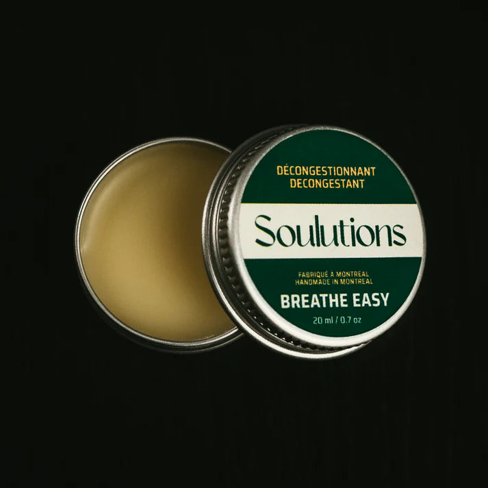 DÉCONGESTIONNANT - BREATHE EASY (Soulutions Apothicaire)