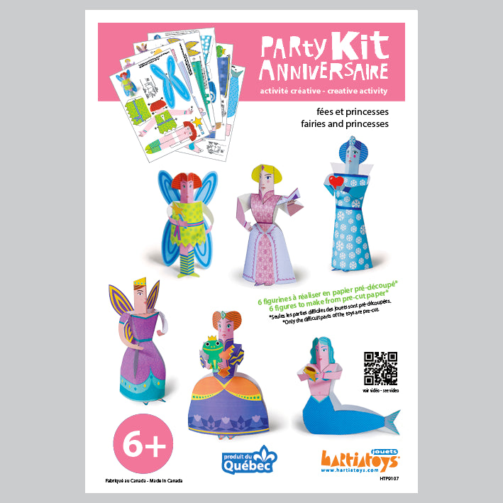 Fées & Princesses - Kit de fête