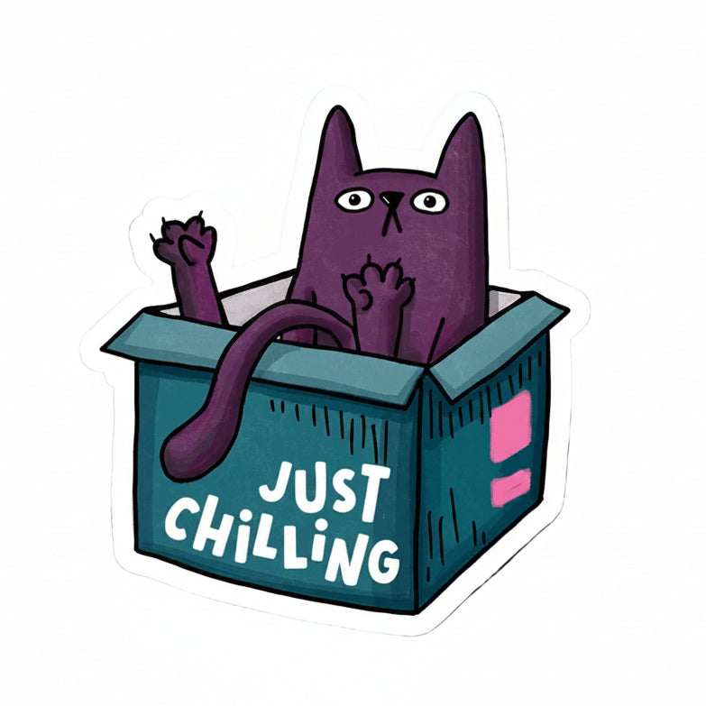 Aimant "Just Chilling"