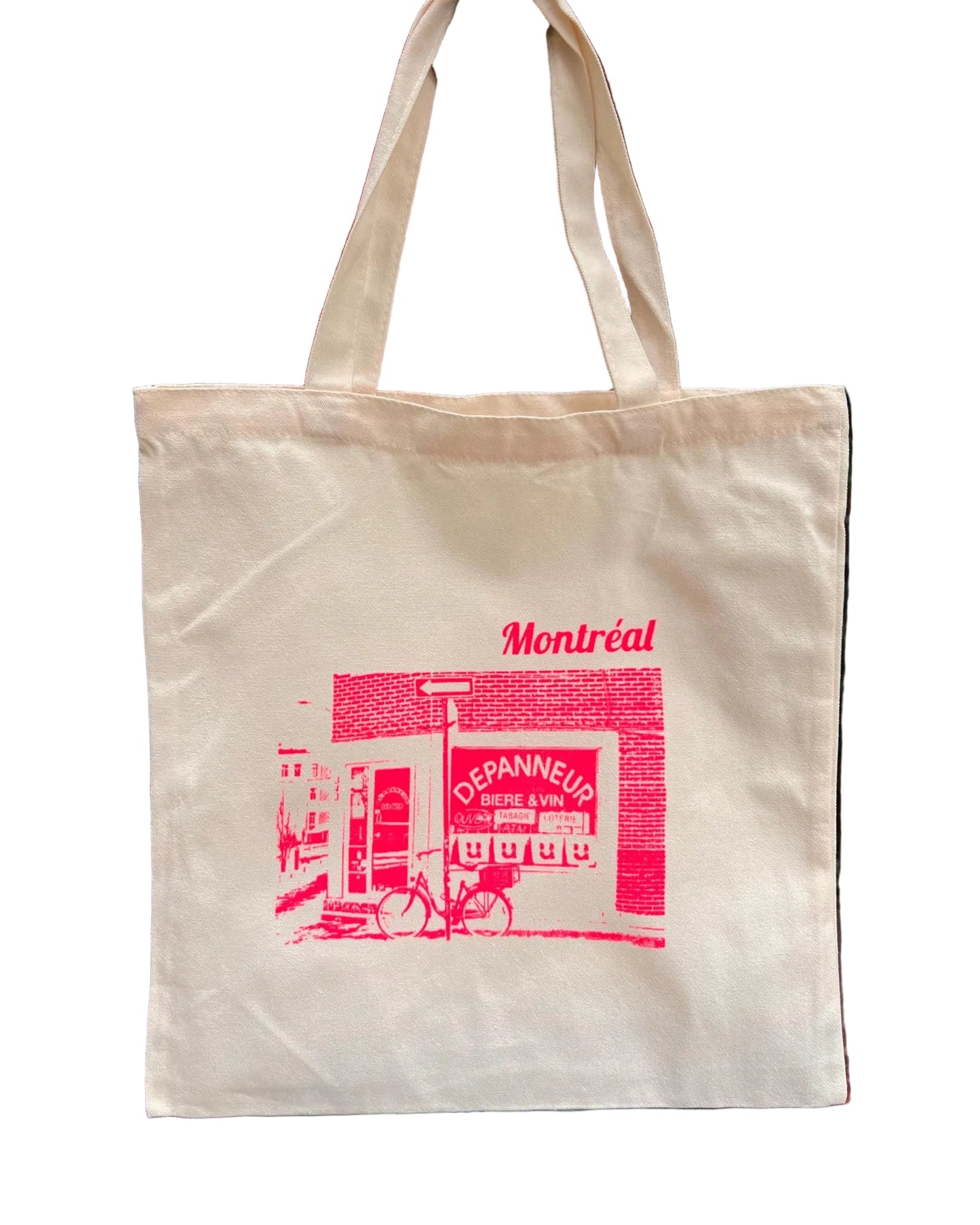 Sac tote - Sérigraphié - Le dépanneur de Plateau