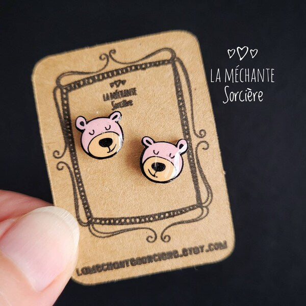 Petits ours roses