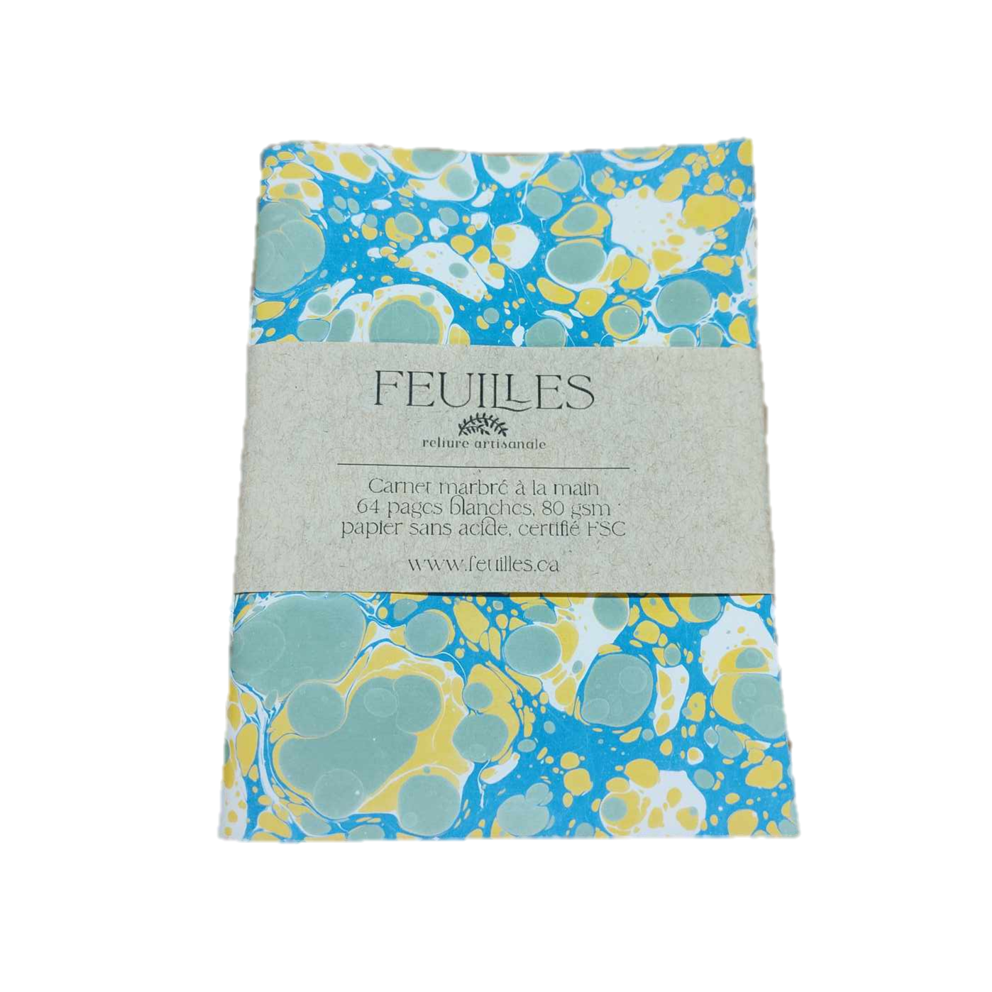 Carnet de notes "mini-marbré"