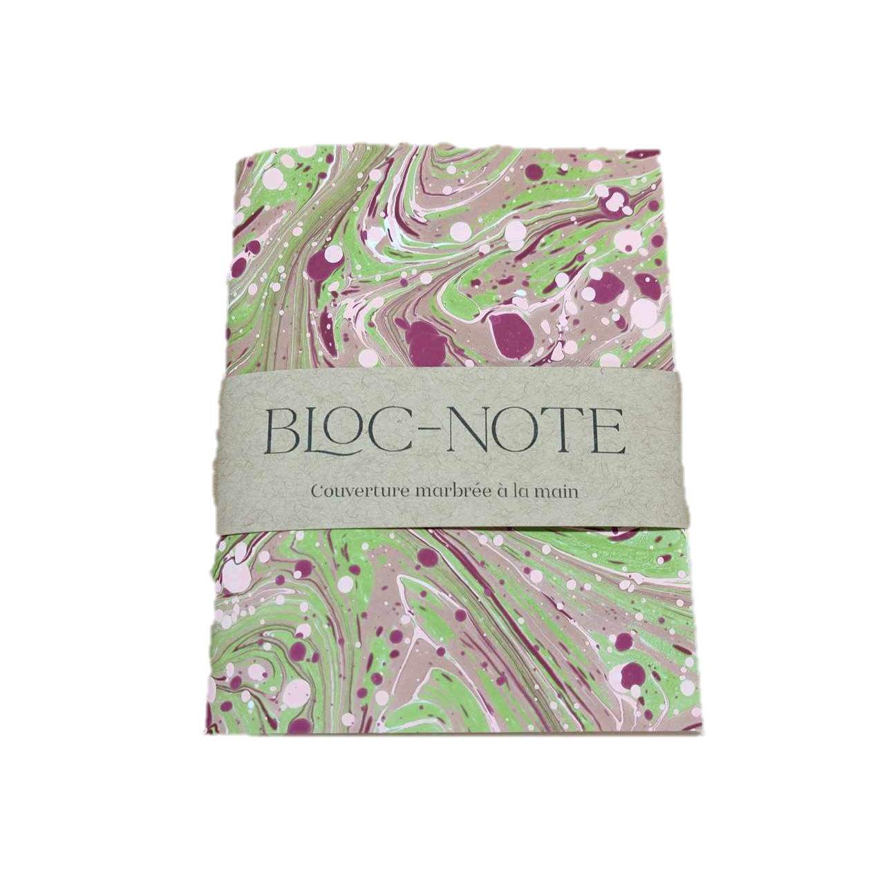 Carnet de notes "mini-marbré"