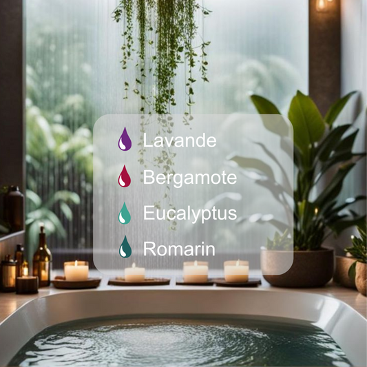 Sel de Bain ZEN 100g - Sel d'Epsom & Sel de l'Himalaya - Lavande + Bergamote + Romarin + Eucalyptus