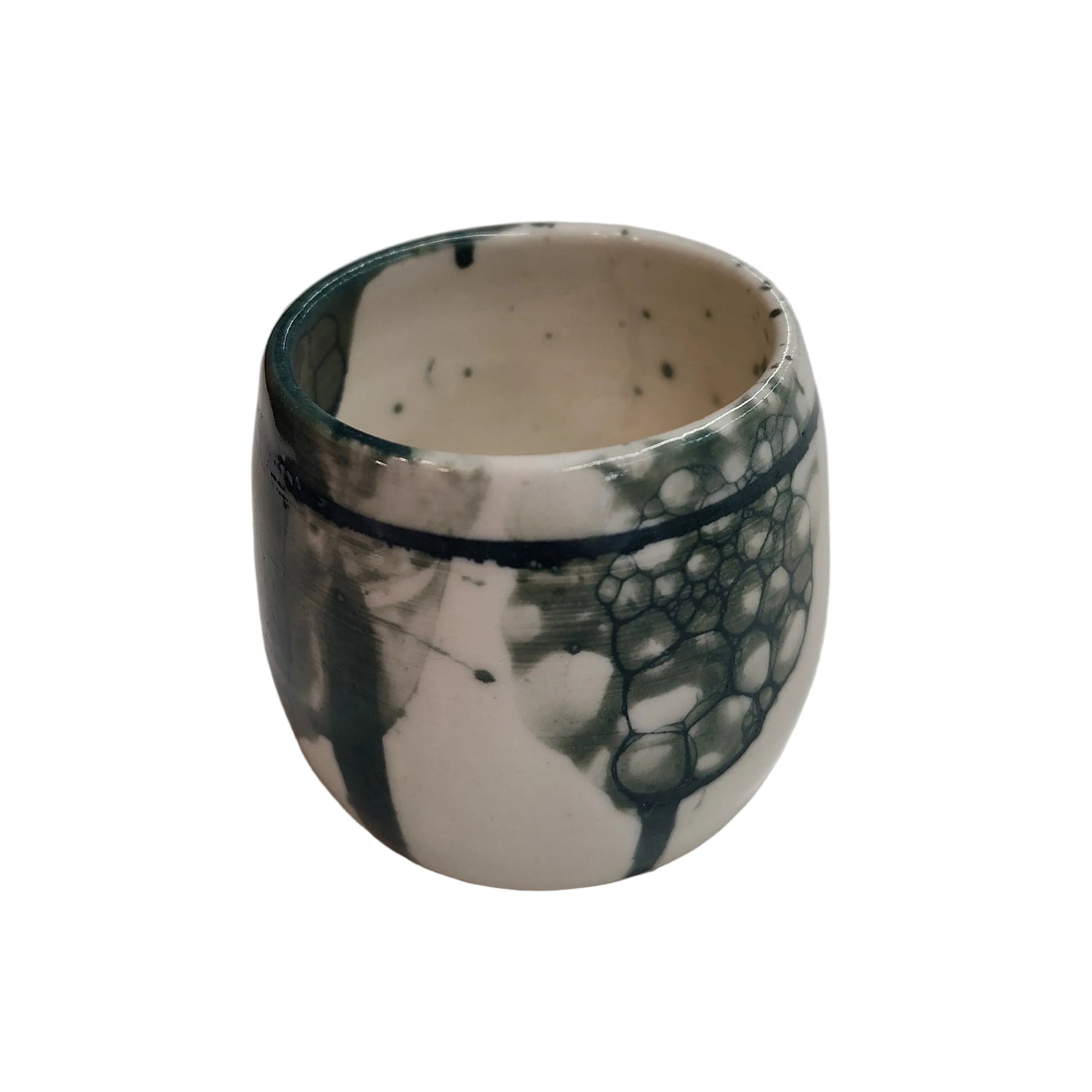 Tasse espresso bulles - Edith Poterie