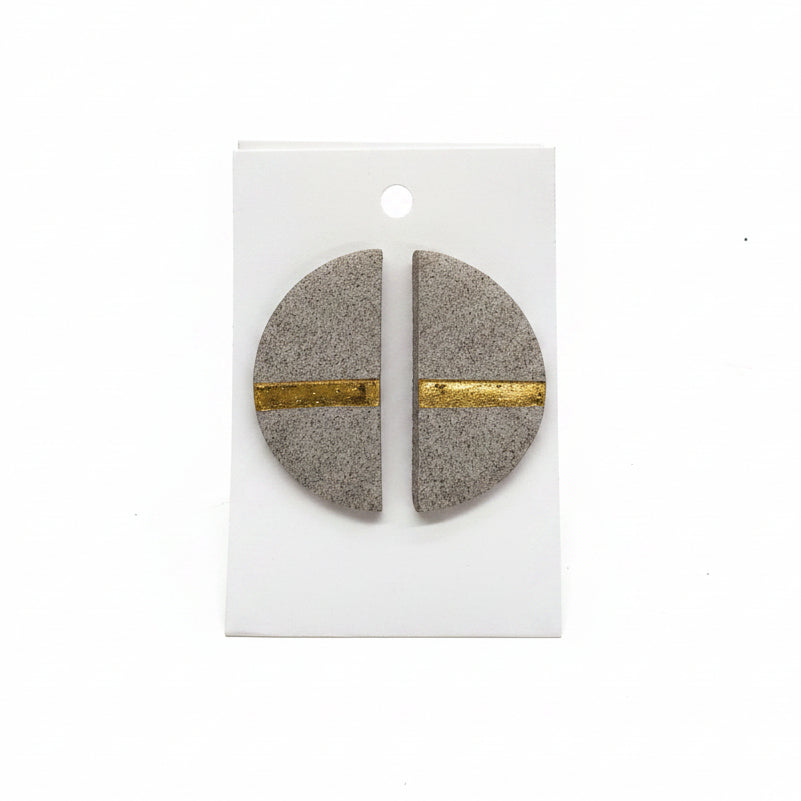 Boucles d’oreilles en céramique « Maya » - Grandes