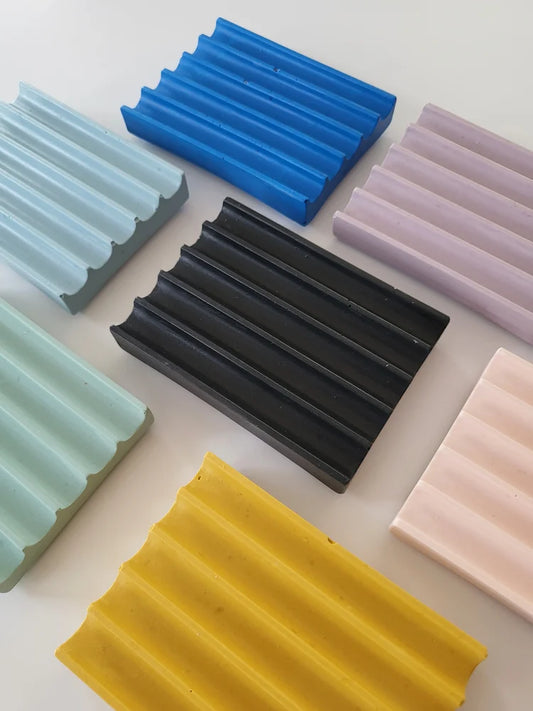 Porte-savon vague