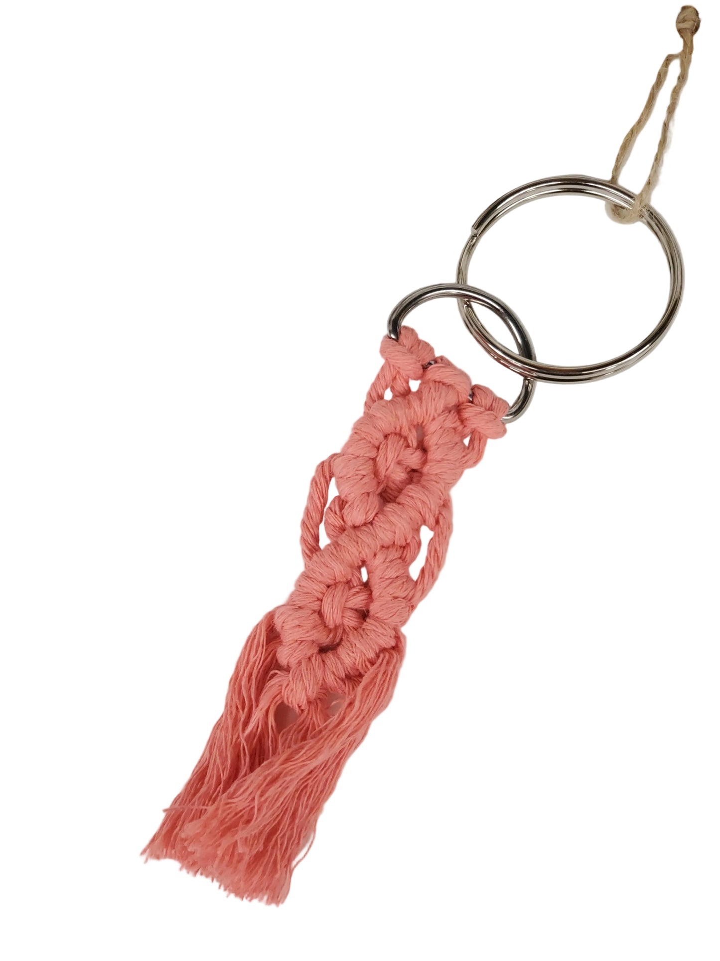 Porte-clé macramé