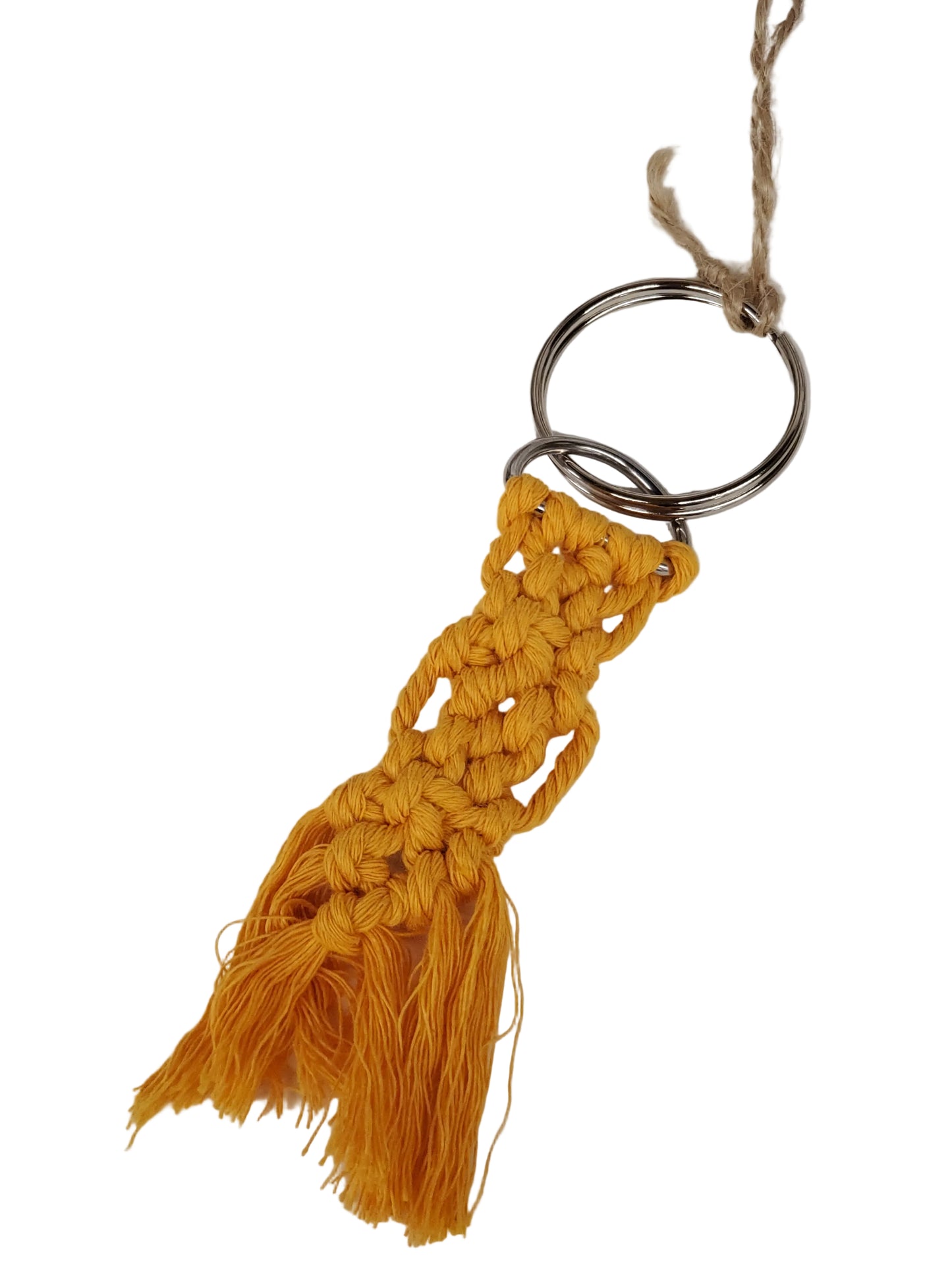 Porte-clé macramé