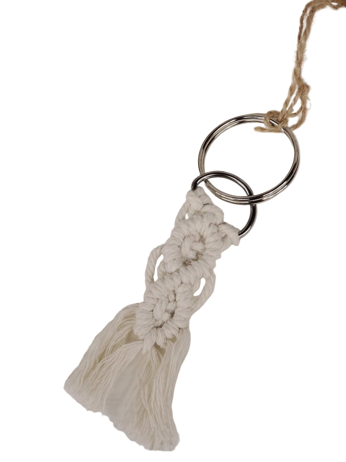 Porte-clé macramé