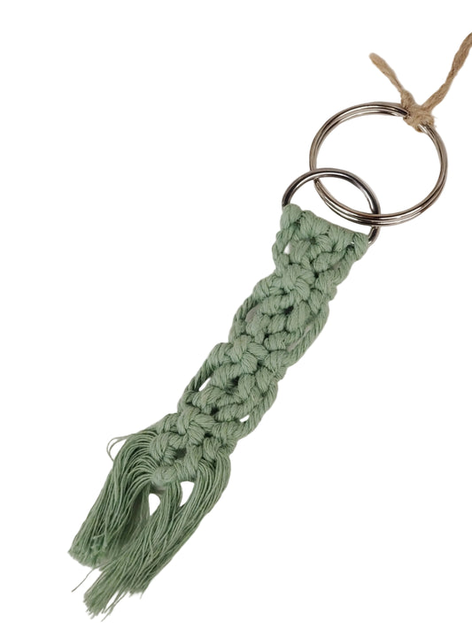 Porte-clé macramé