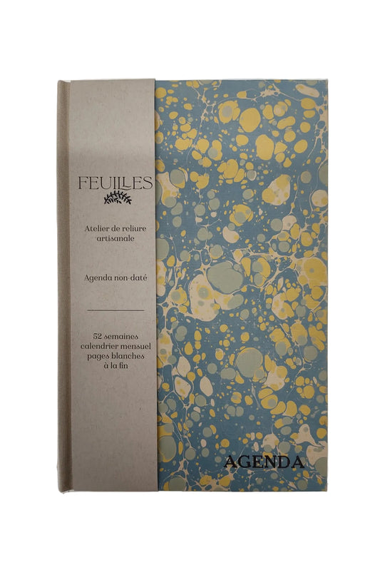 Agenda marbré non-daté