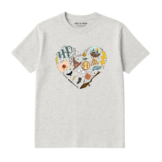 T-Shirt Coeur Harry Potter