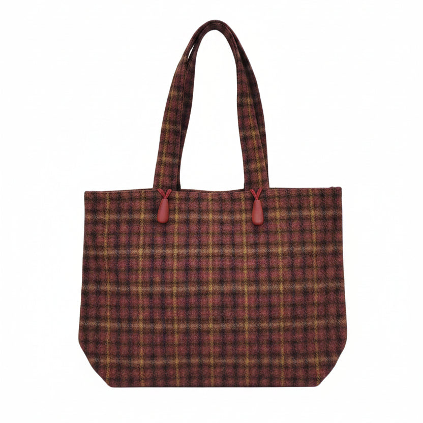 Sac fourre-tout tartan