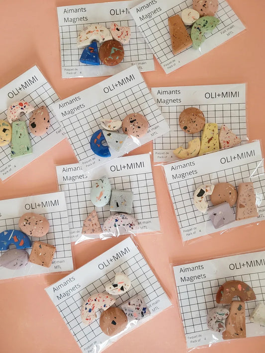 Aimants (paquet de 4)