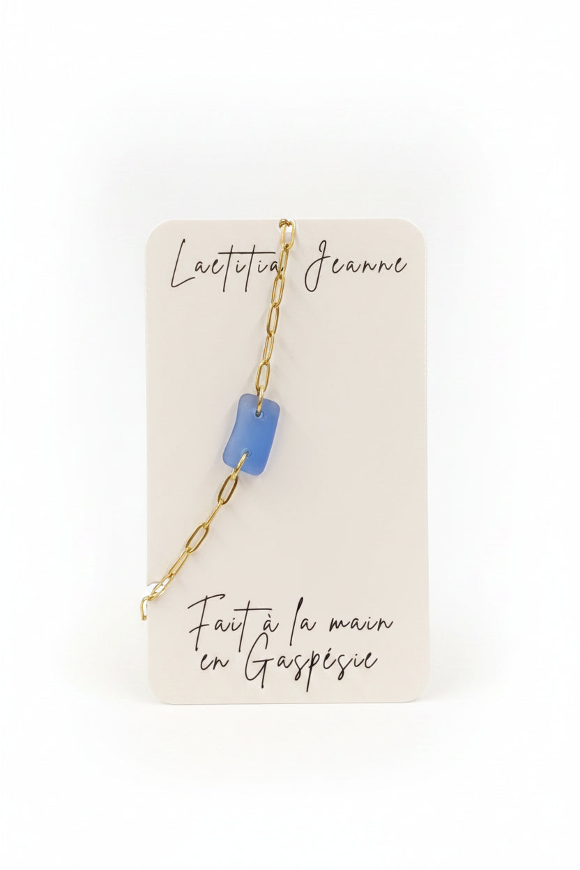 Bracelet verre de mer – Laetitia Jeanne