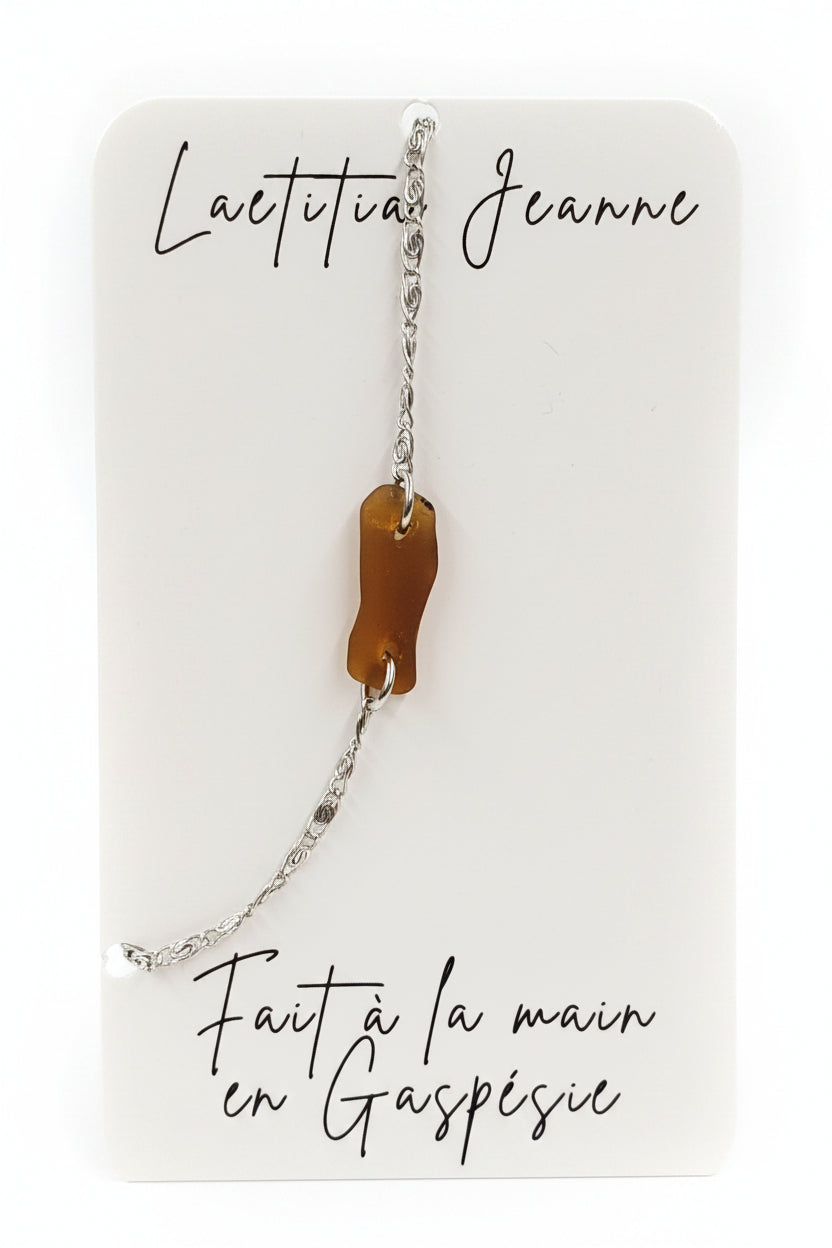 Bracelet verre de mer – Laetitia Jeanne