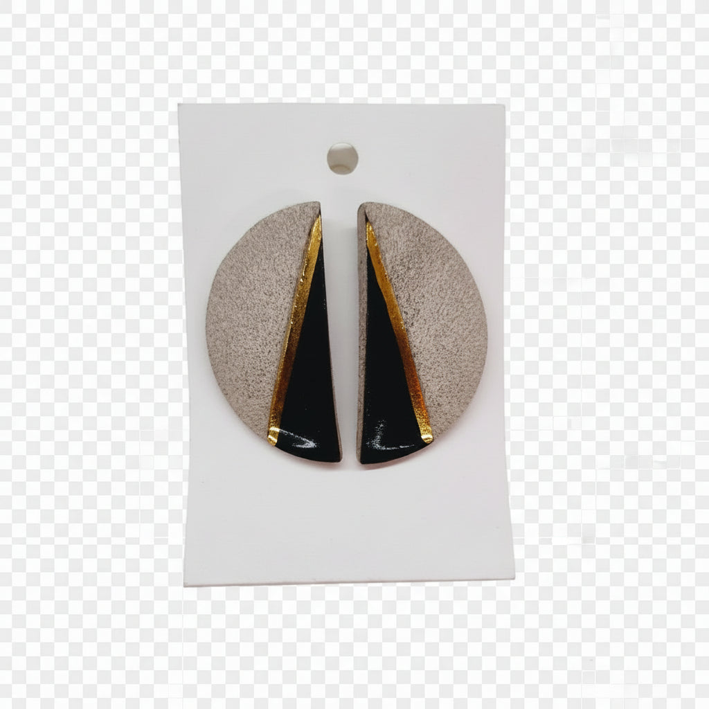 Boucles d’oreilles en céramique « Maya » - Grandes