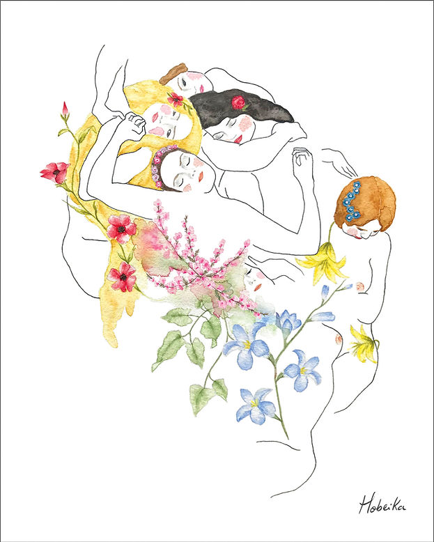 Klimt, Les vierges