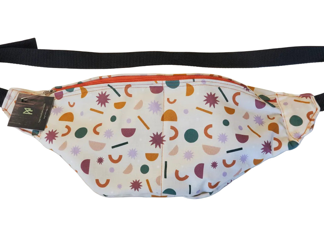 Sac banane - Formes géométriques multicolores